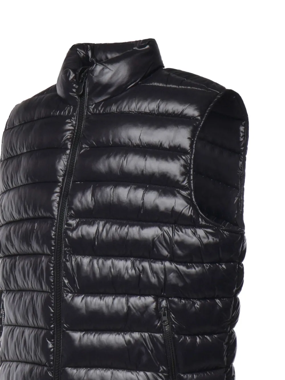 Save The Duck quilted padded gilet Zwart