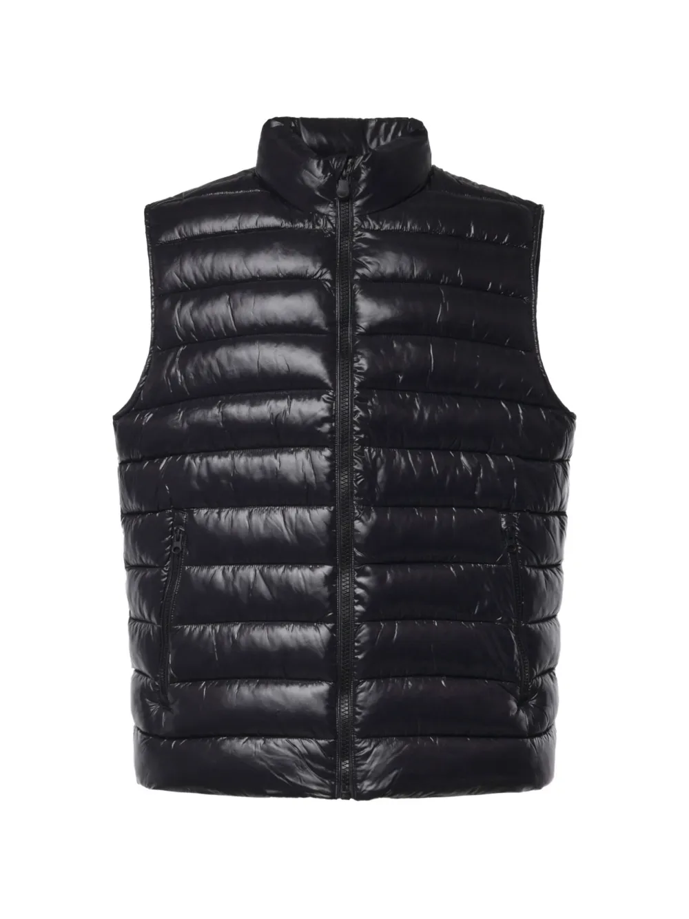 Save The Duck quilted padded gilet - Schwarz