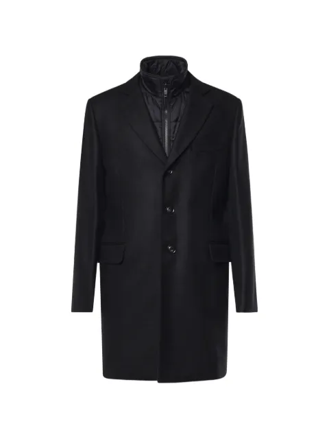 Fay padded-insert single-breasted coat