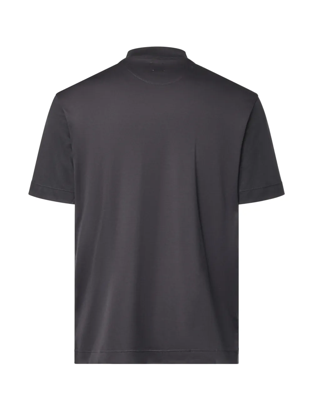 Eleventy high-neck T-shirt Zwart