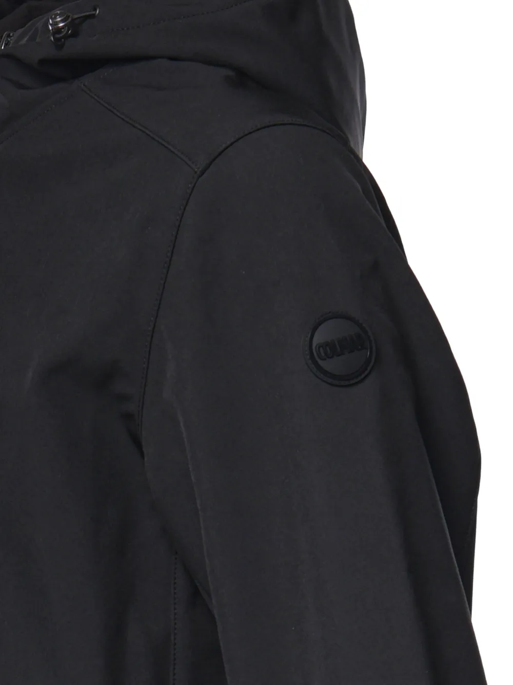 Colmar hooded zip-up jacket Zwart