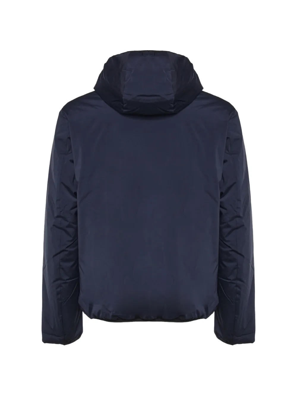Colmar Autumn-weight hooded logo-patch jacket Blauw