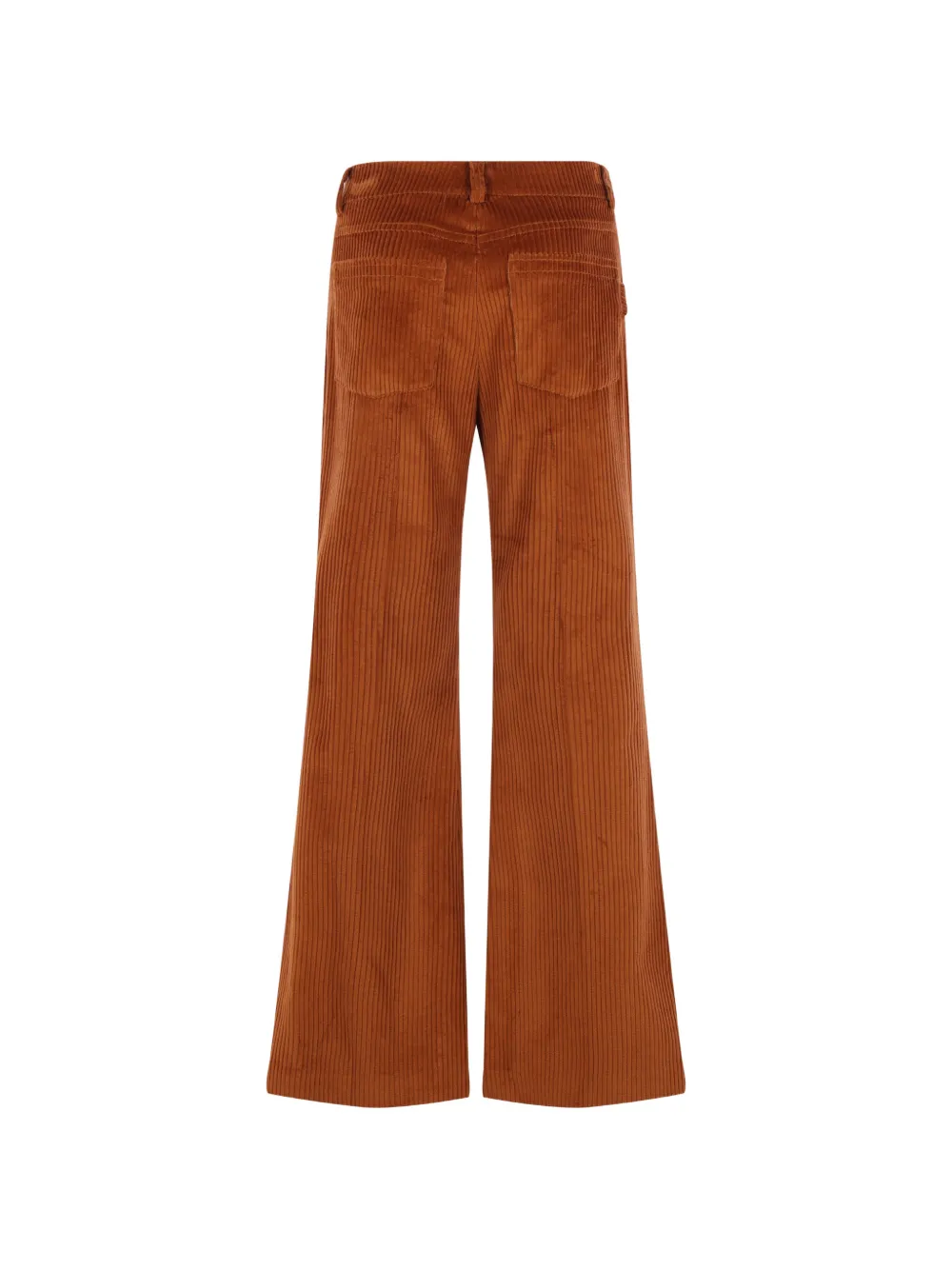 Raquel Diniz Penelope corduroy flared trousers Bruin