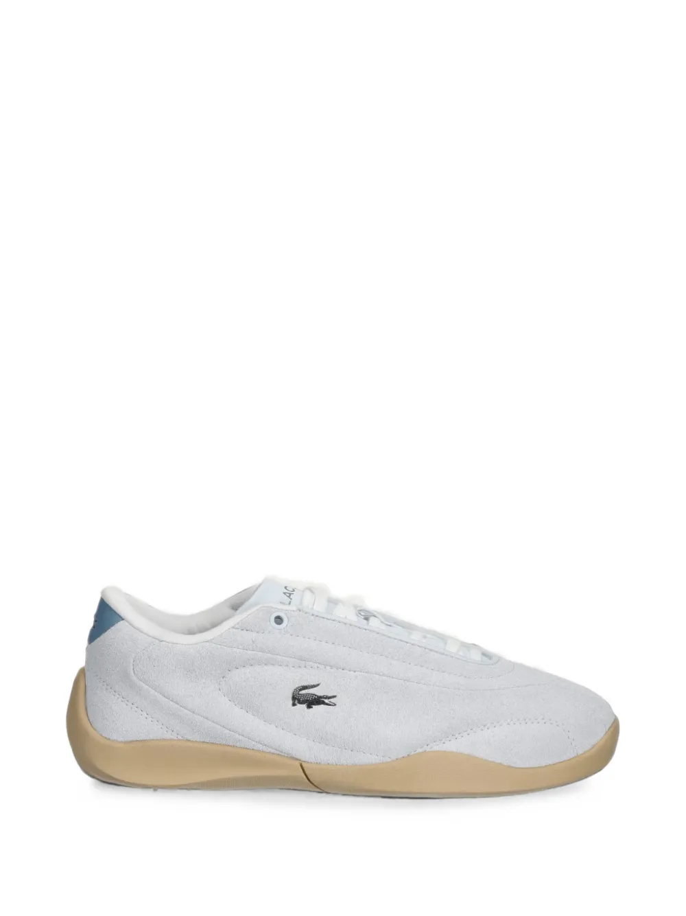 Lacoste Protect Suede Sneakers In White