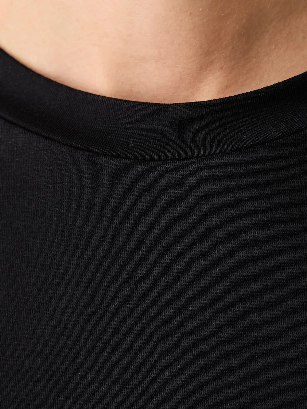 Ea7 Emporio Armani oversized logo-print T-shirt Zwart