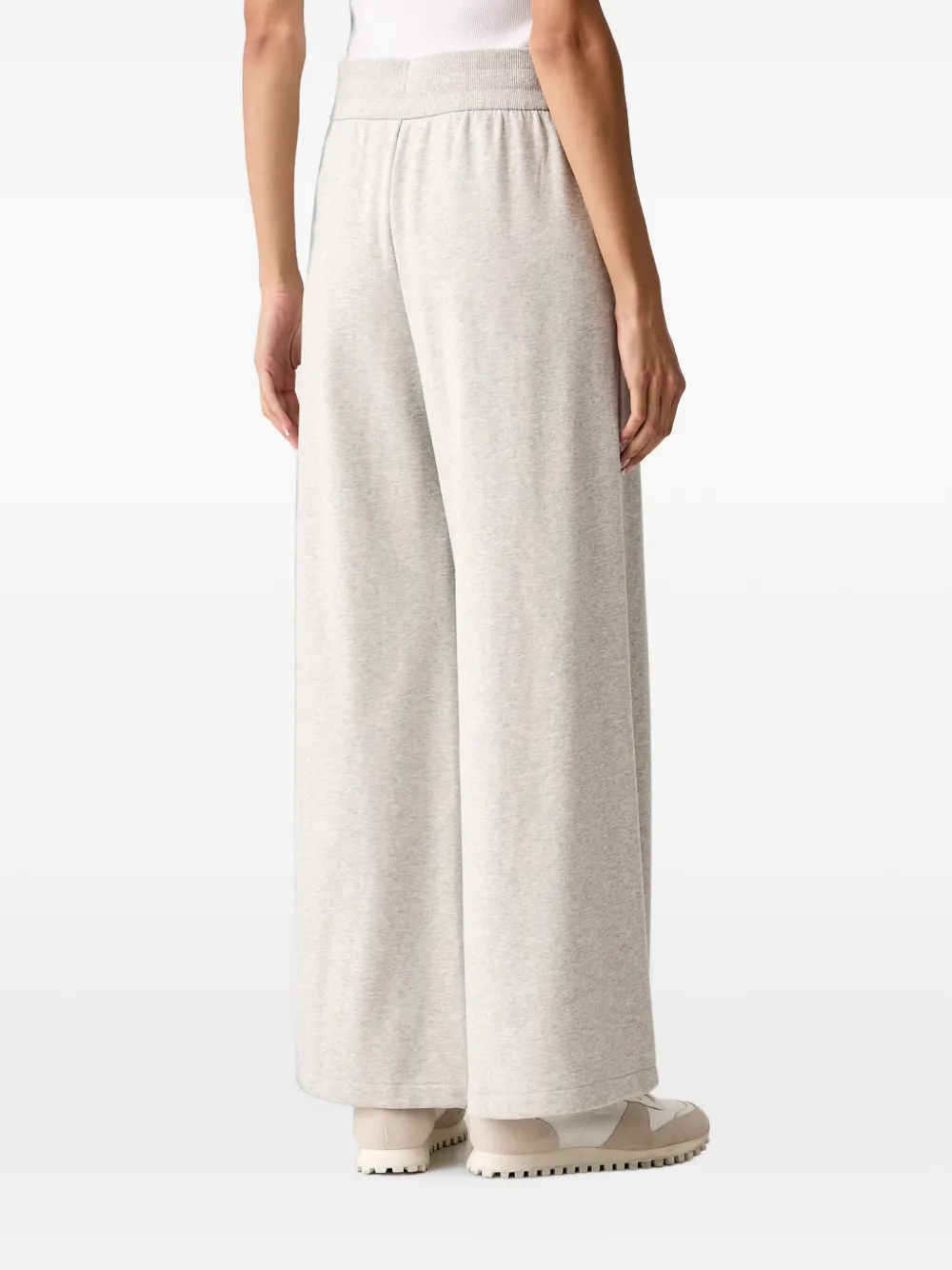Armani Exchange Trainingsbroek met geborduurd logo Grijs