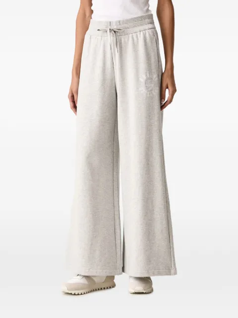 Armani Exchange pants con logo bordado y cordones en la pretina