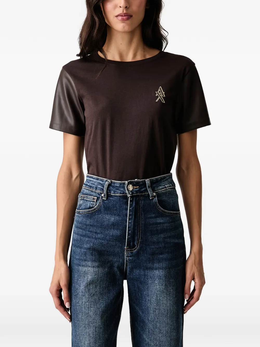 Armani Exchange short-sleeves T-shirt Bruin