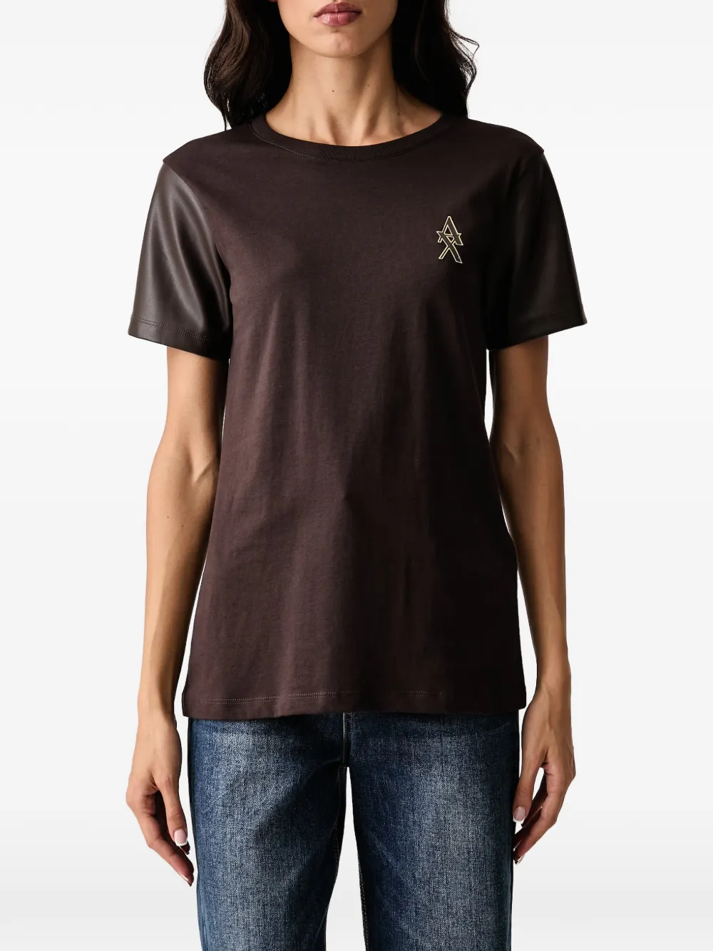 Armani Exchange short-sleeves T-shirt Bruin