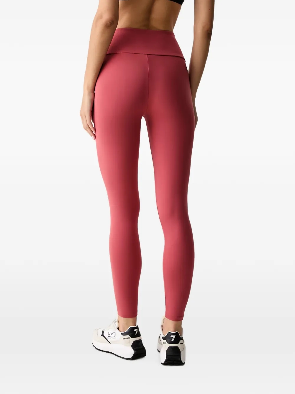 Ea7 Emporio Armani Legging met logoprint Roze