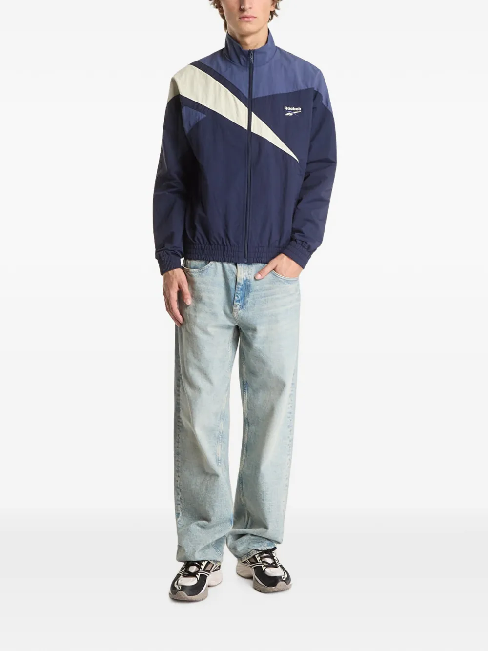 Reebok Vector track jacket Blauw