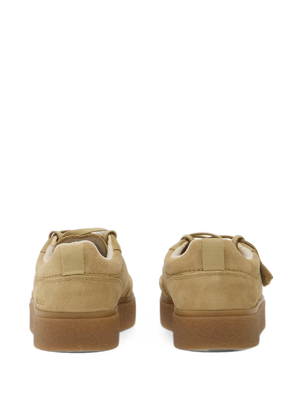 Clarks Boxbee Lace suede sneakers Beige