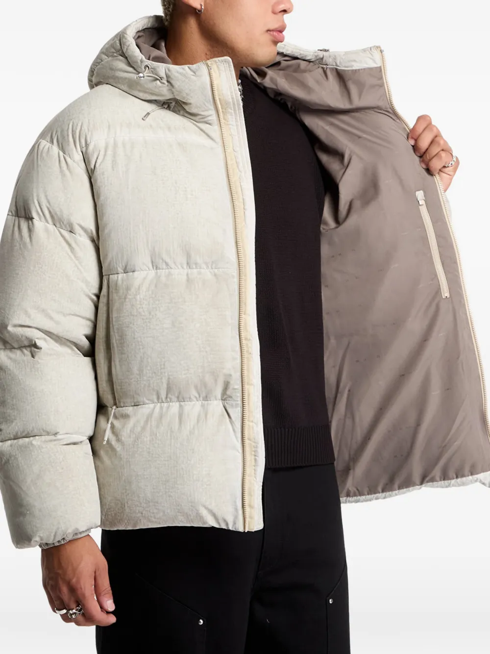 HELIOT EMIL Lumen donsjack Beige
