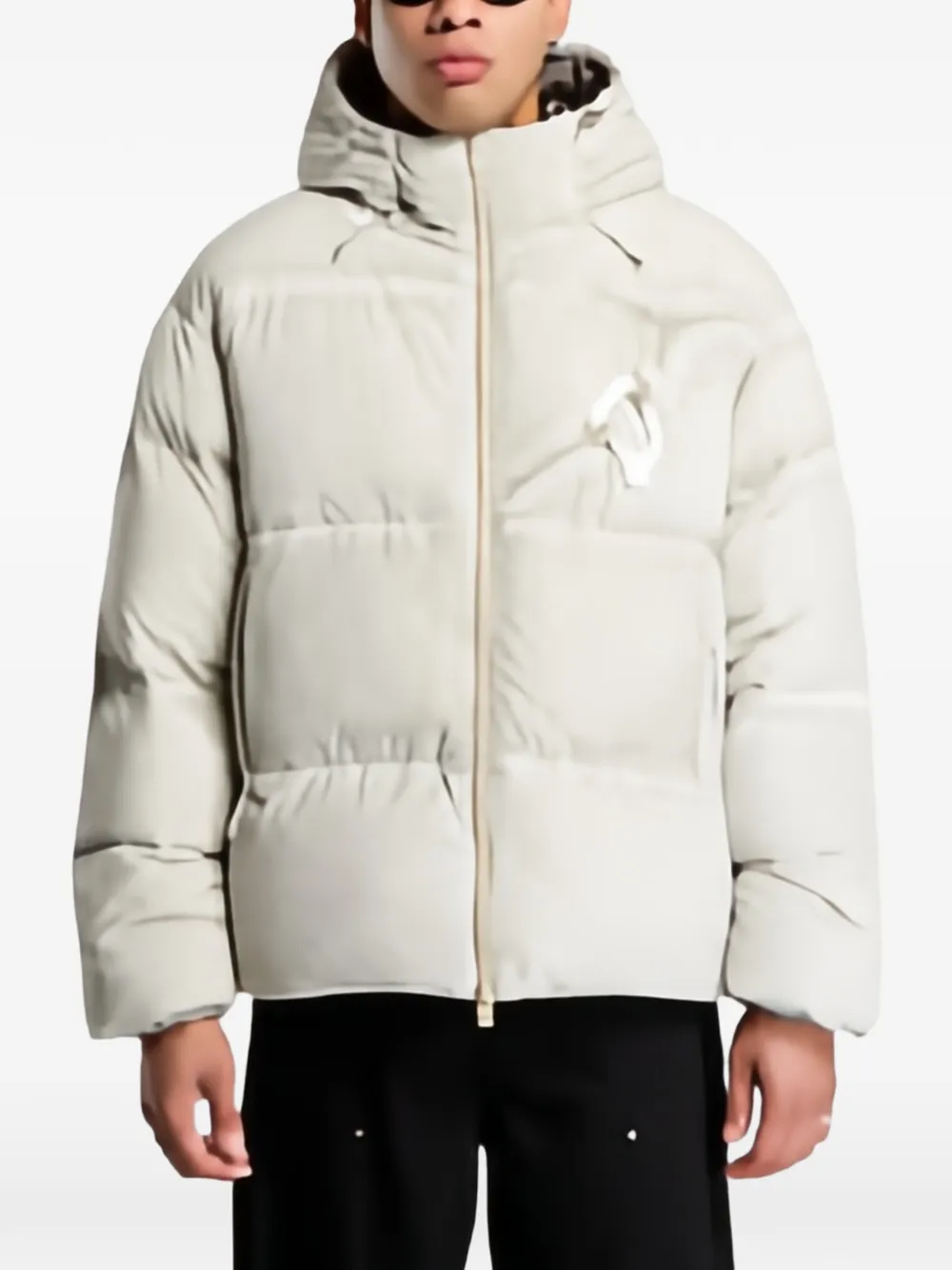Heliot Emil Lumen Puffer Jacket In Neutral