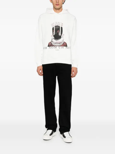 Ih Nom Uh Nit graphic-print drawstring hoodie