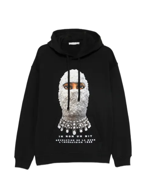 Ih Nom Uh Nit New Mask Future graphic-print drawstring hoodie