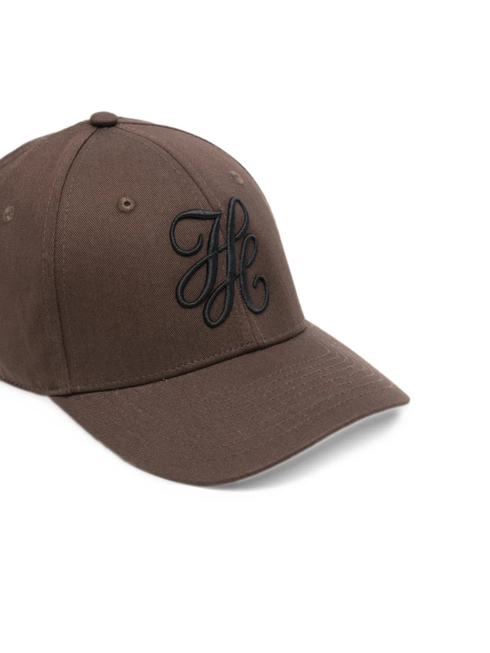 Ih Nom Uh Nit Honkbalpet met geborduurd monogram Bruin