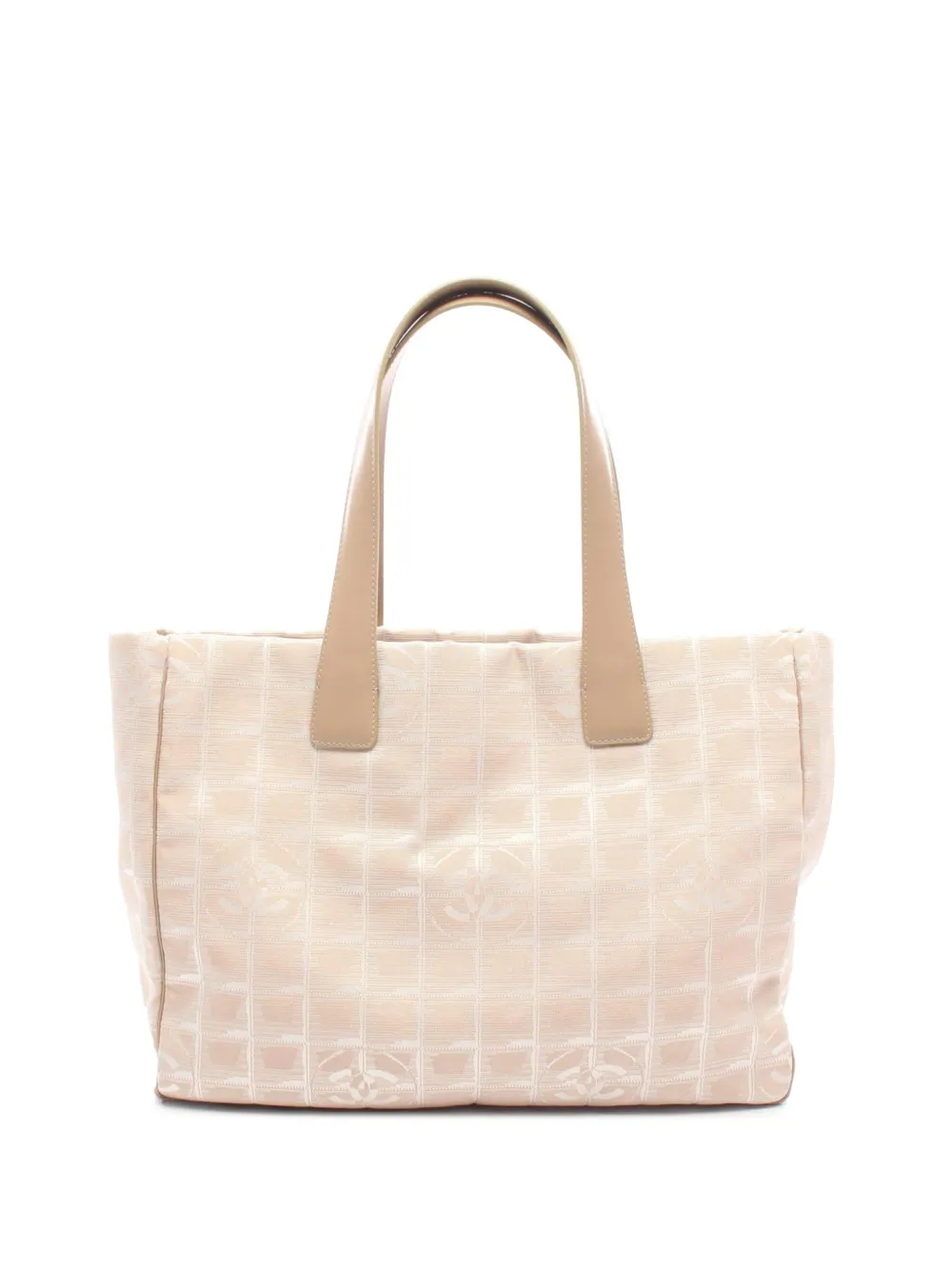 CHANEL Pre-Owned 2003-2004 New Travel Line Nylon tote bag - Toni neutri