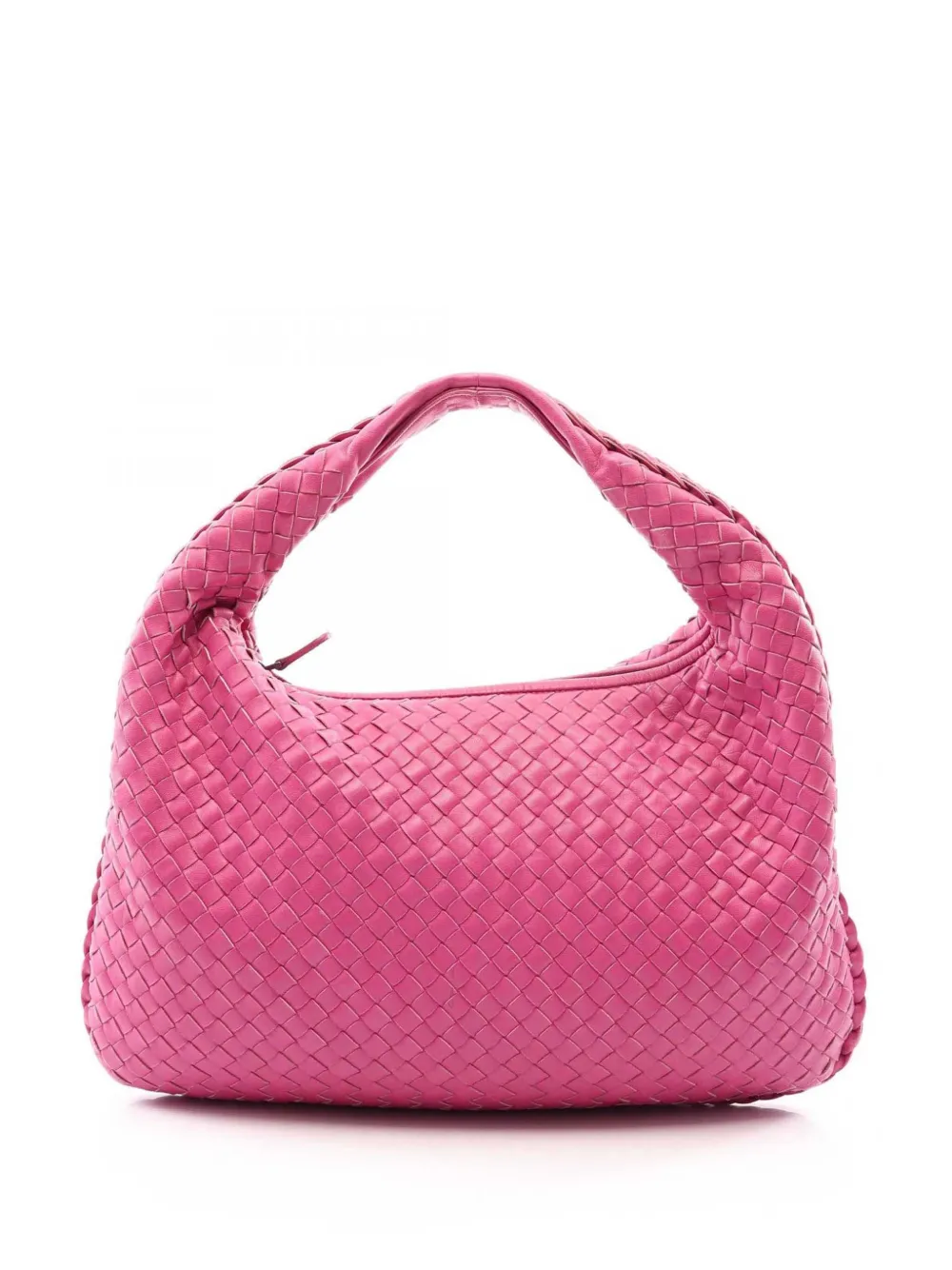 Bottega Veneta Pre-Owned 2012-2026 mittelgroße Nappa Intrecciato Veneta Beuteltasche - Rosa