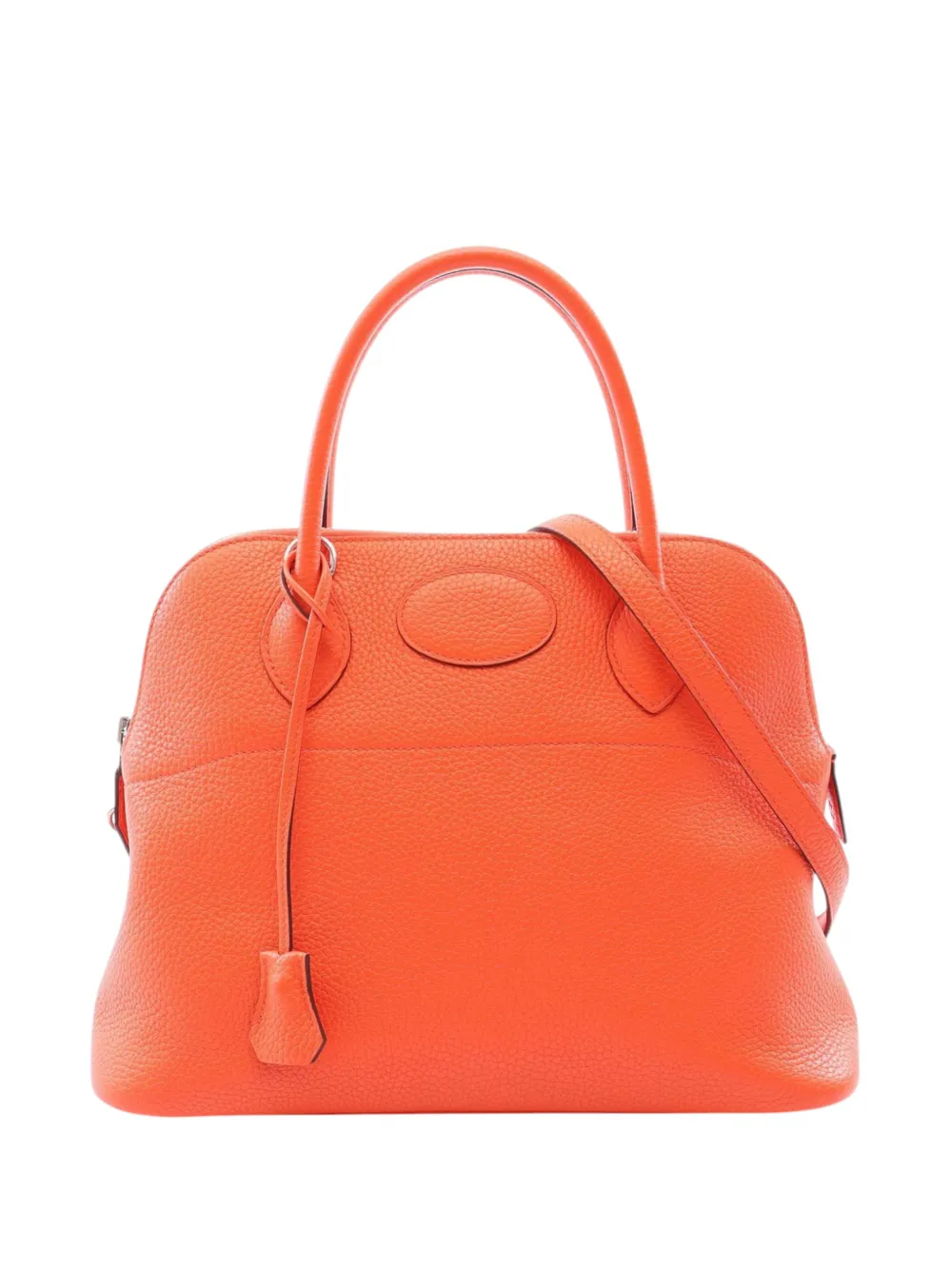 Hermès Pre-Owned 2015 Clemence Bolide Satchel-Tasche 31cm - Orange