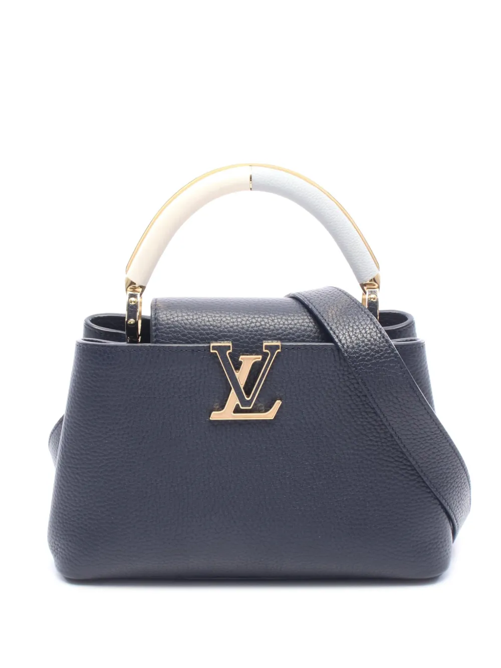 Louis Vuitton Pre-Owned 2021-2026 Taurillon Capucines BB satchel - Blu