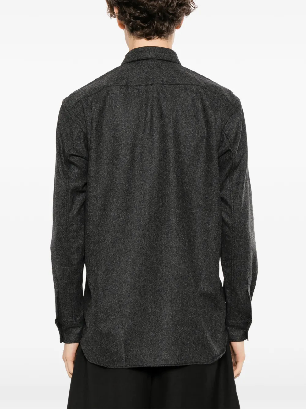 Comme Des Garçons Shirt Overhemd met borstzak Grijs