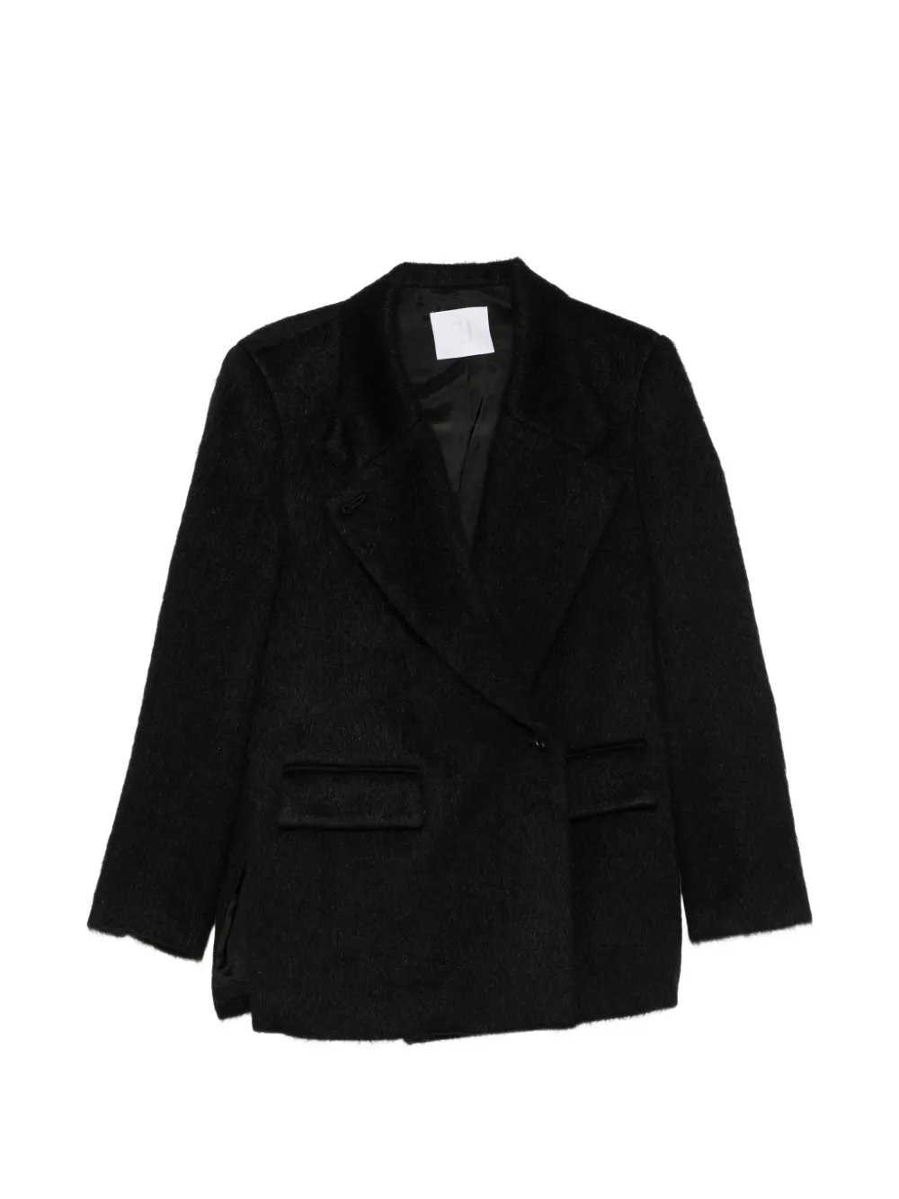 Su notched-lapels single-breasted blazer - Nero