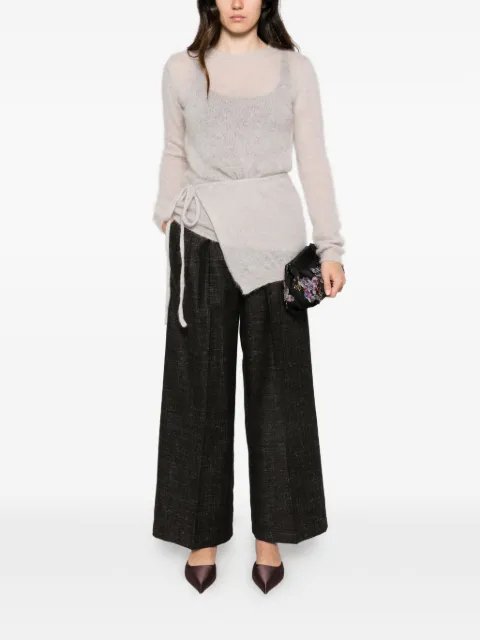 Su side-tie sweater