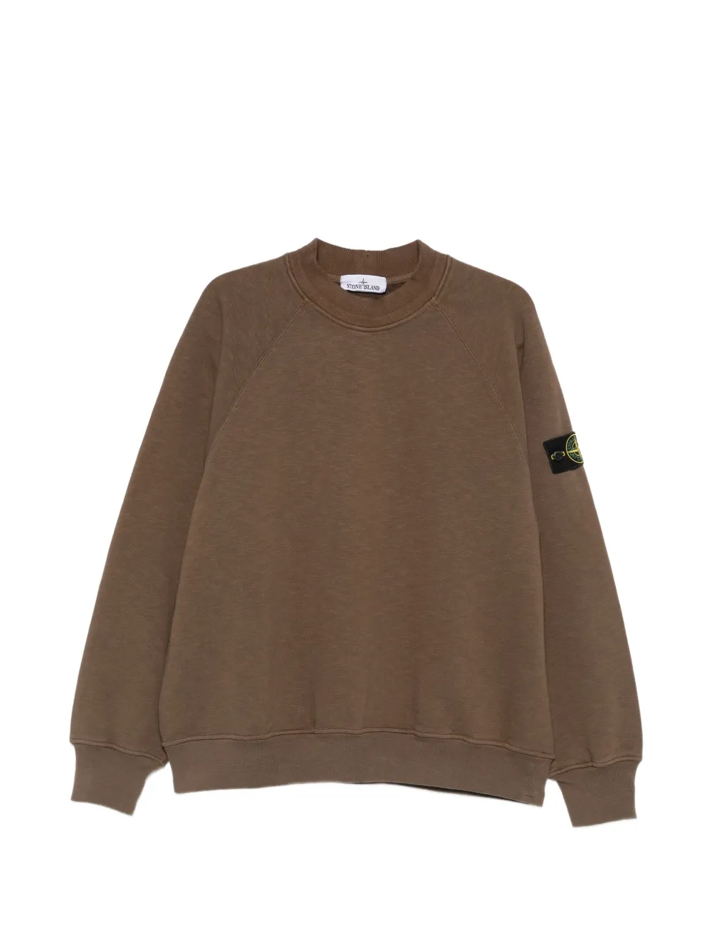 Stone Island 6100053 tubular-cotton-fleece sweatshirt