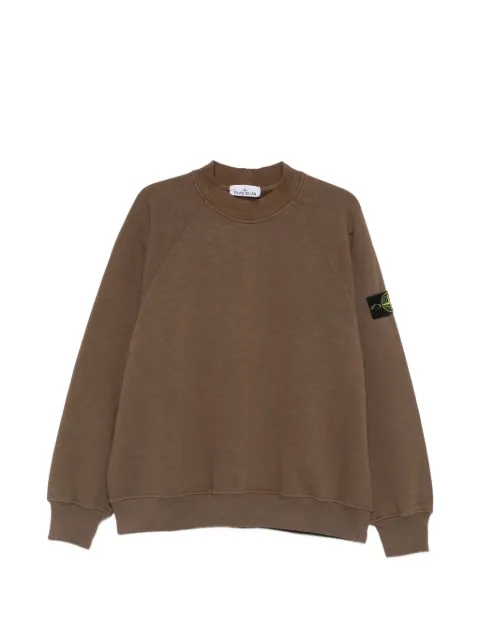 Stone Island Moletom 6100053 de fleece de algodão tubular