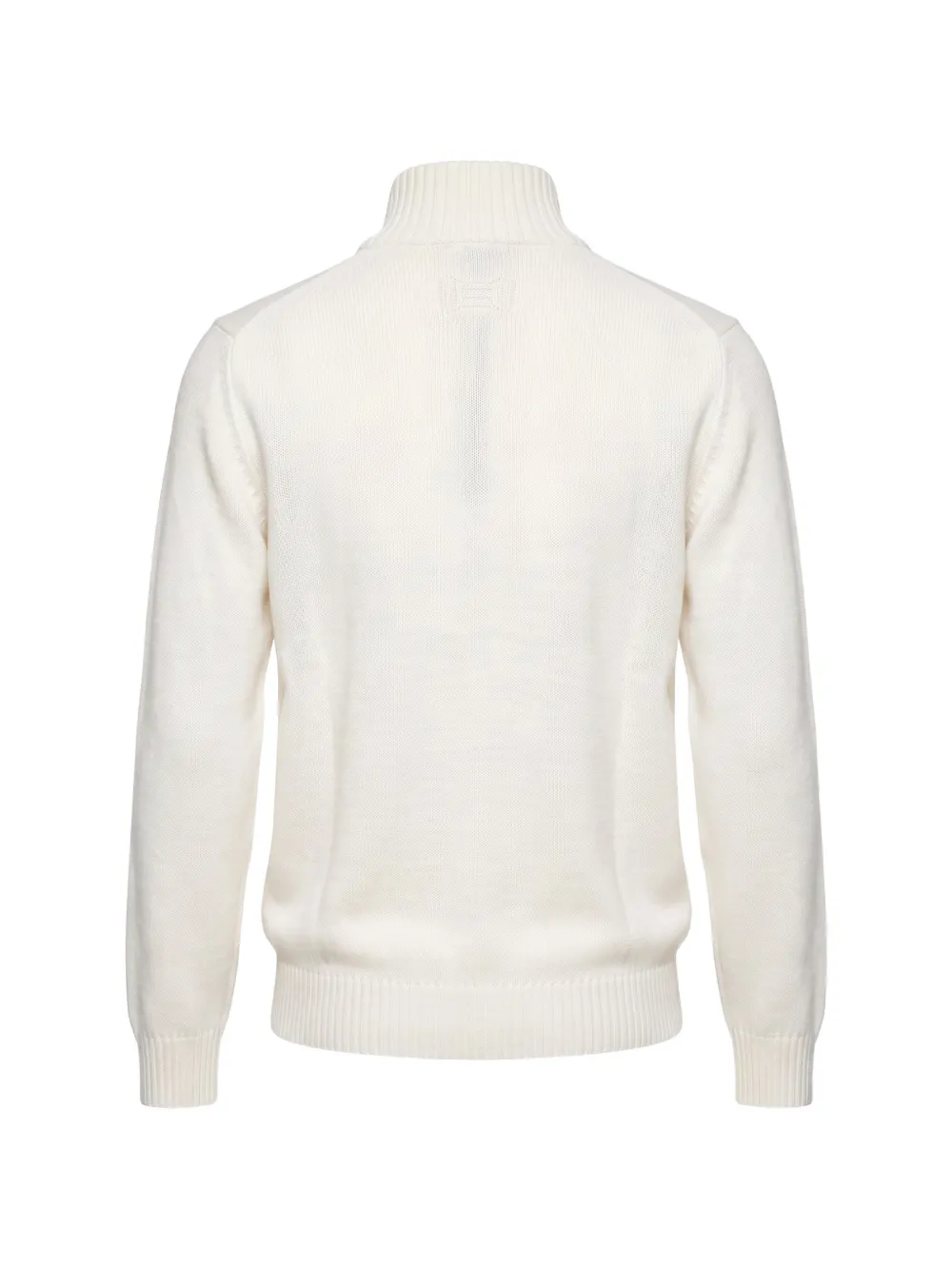 Drumohr Biscottino quarter-zip sweater Beige