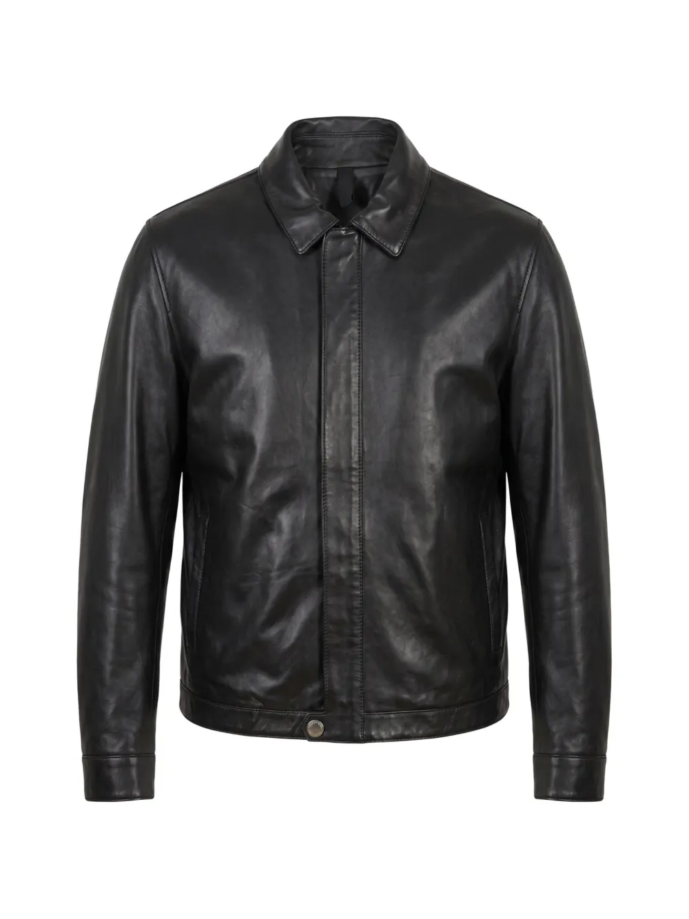 Tagliatore Foch leather jacket - Nero
