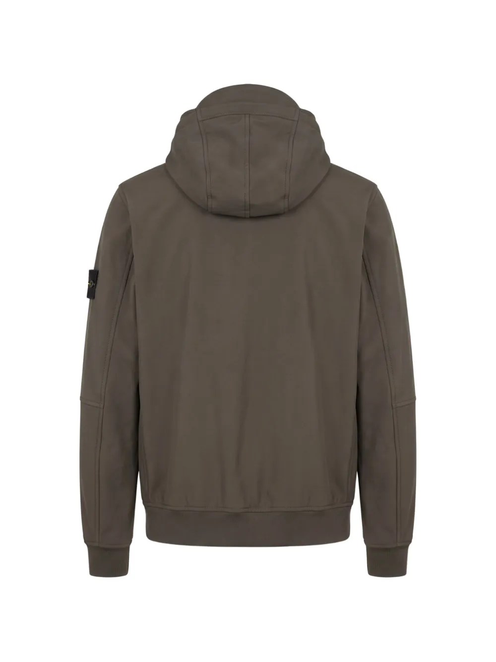 Stone Island Q100004 jack met capuchon en soft-shell-R_E.Dye technologie Grijs