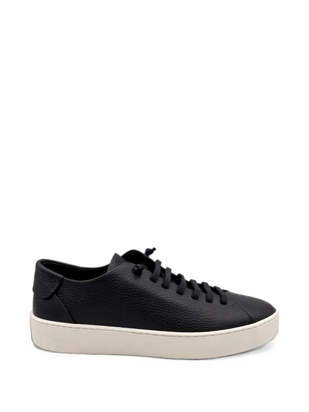 Fabiano Ricci grained leather sneakers