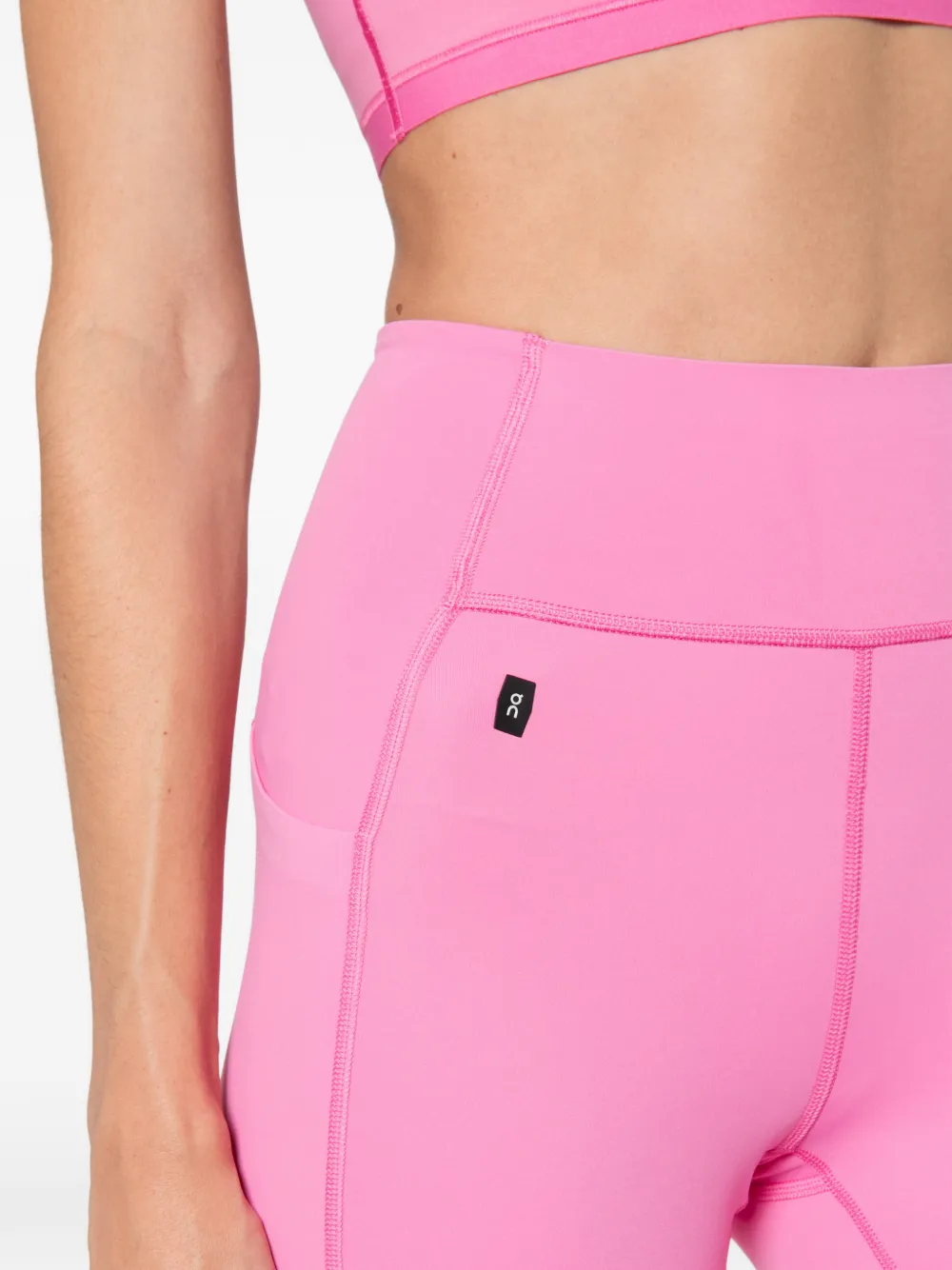 On Train legging Roze