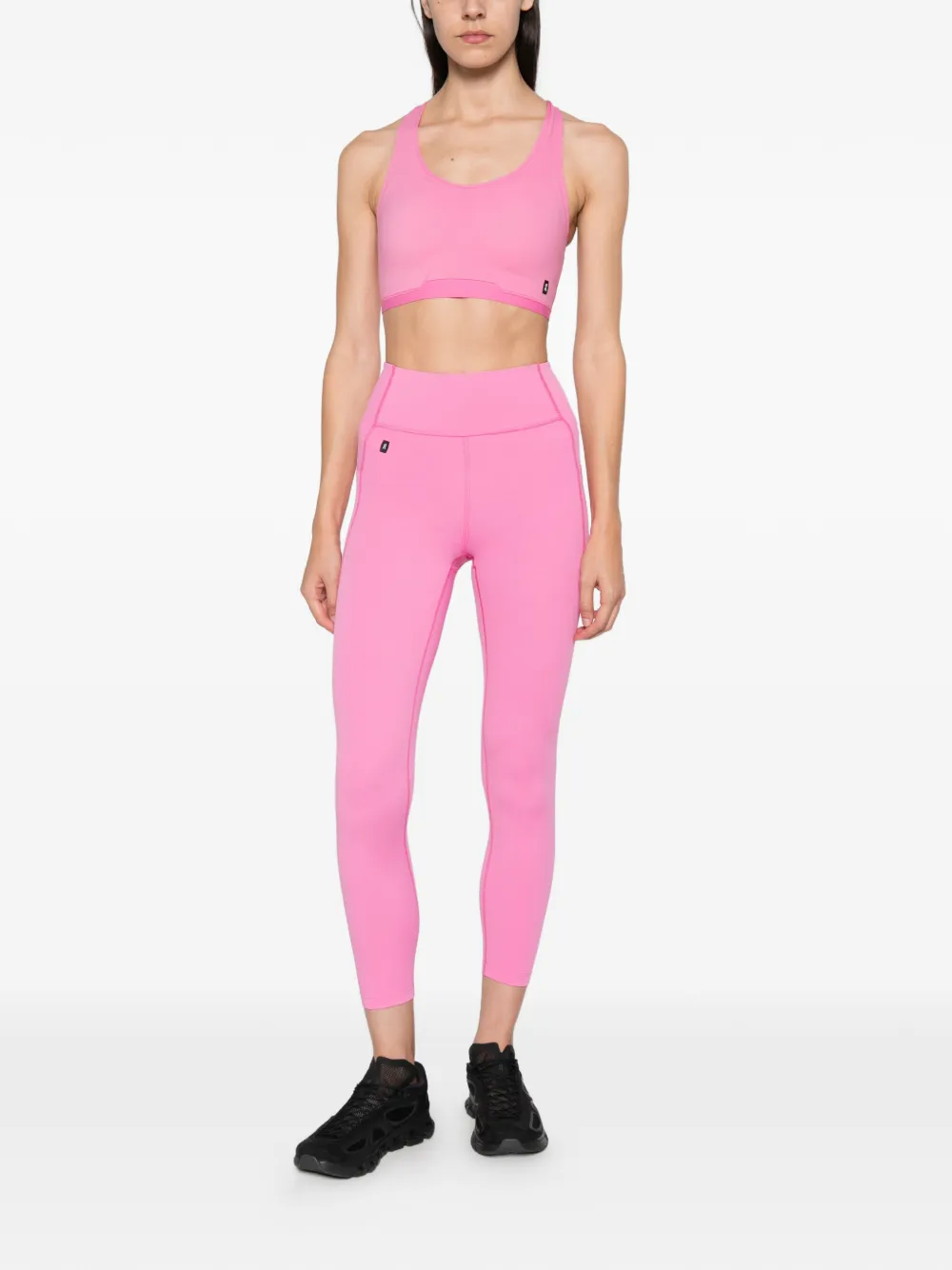 On Train legging Roze