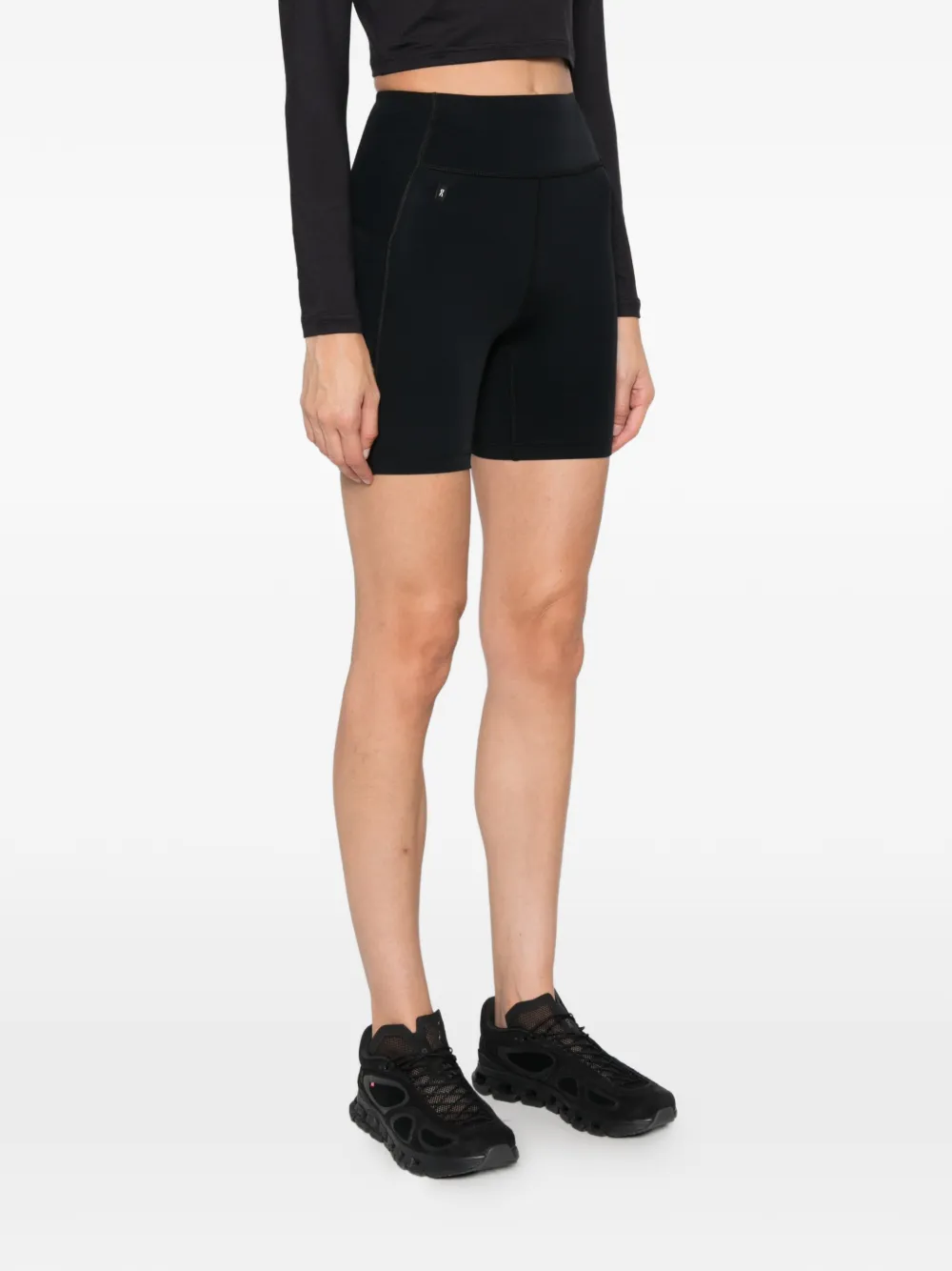On Train shorts Zwart