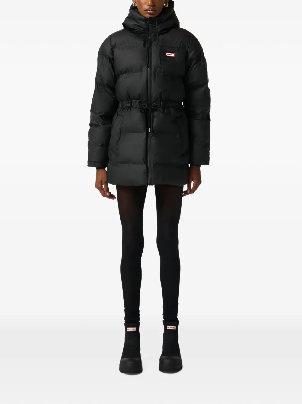 Hunter Lemhi sonic-welded padded coat Zwart