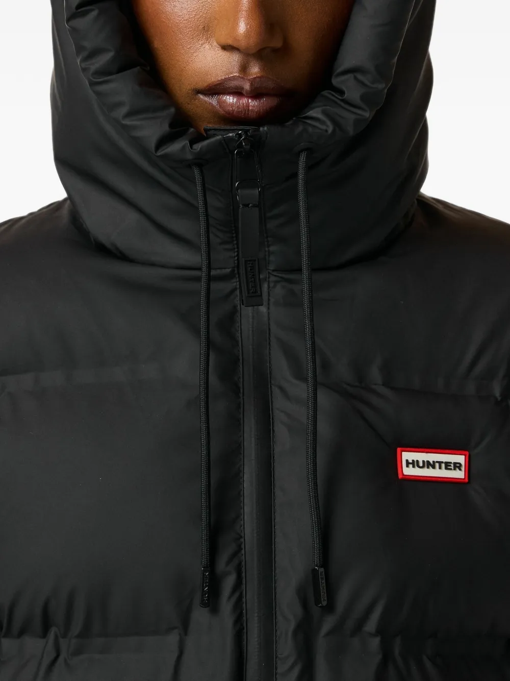 Hunter Lemhi sonic-welded padded coat Zwart