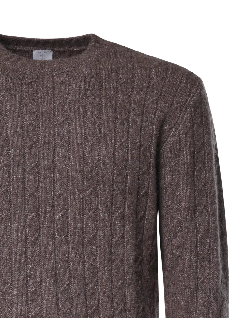 Eleventy cable-knit sweater Bruin