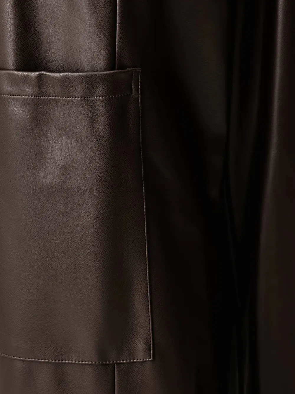 Armani Exchange Broek met riemlussen Bruin