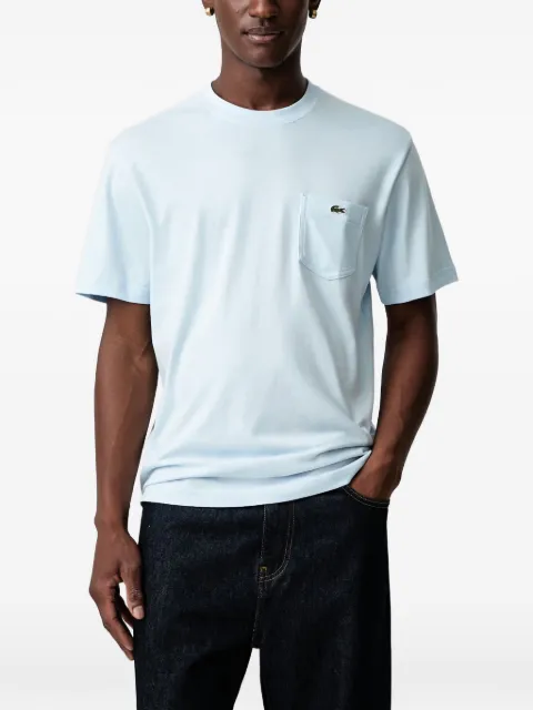 Lacoste logo-patch pocket T-shirt