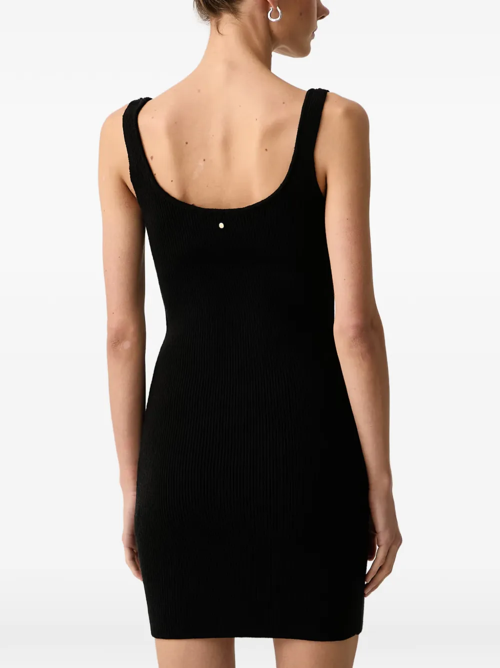Armani Exchange Asymmetrische jurk Zwart
