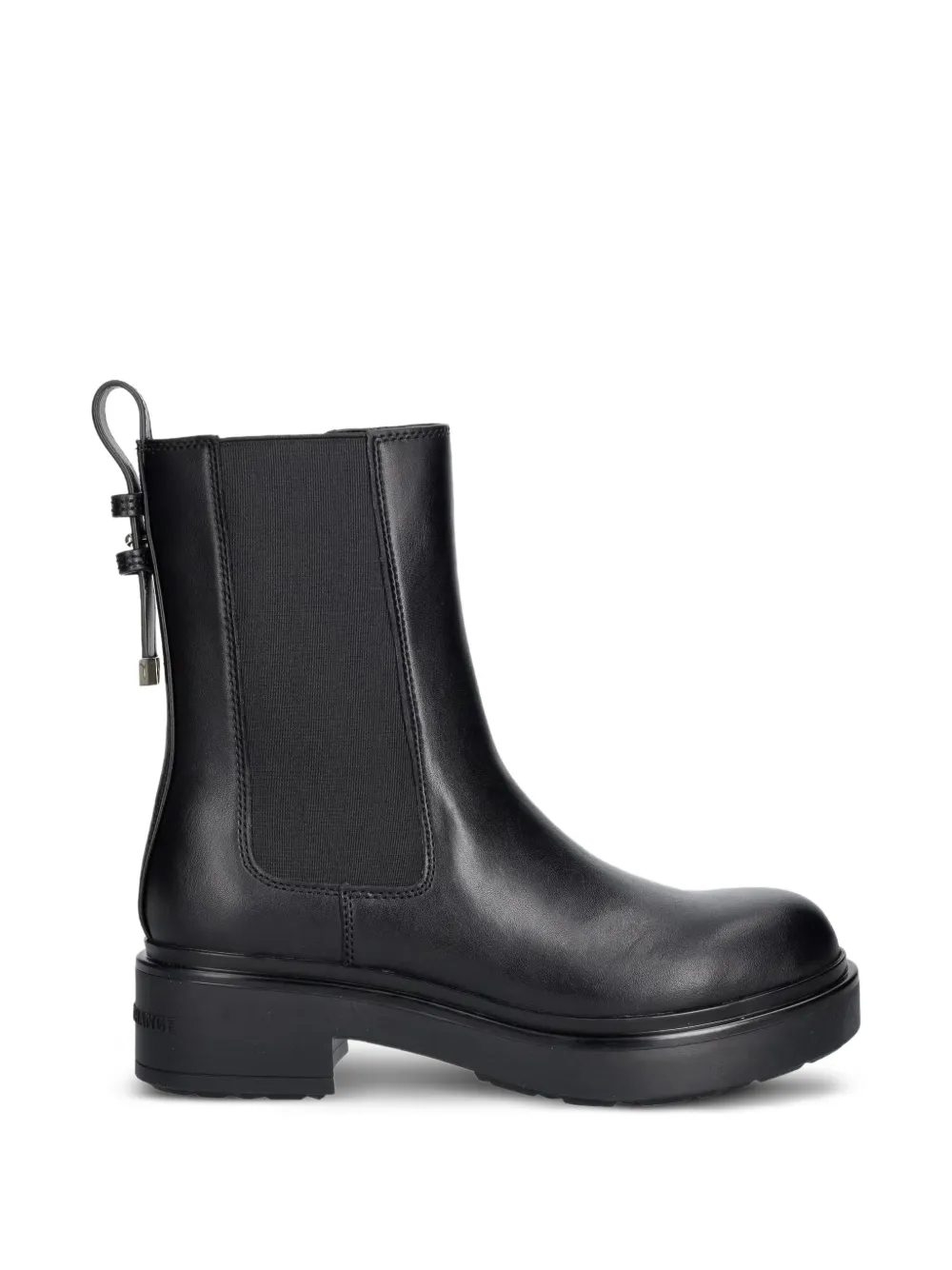 Armani Exchange elasticated-panel chelsea boots - Nero