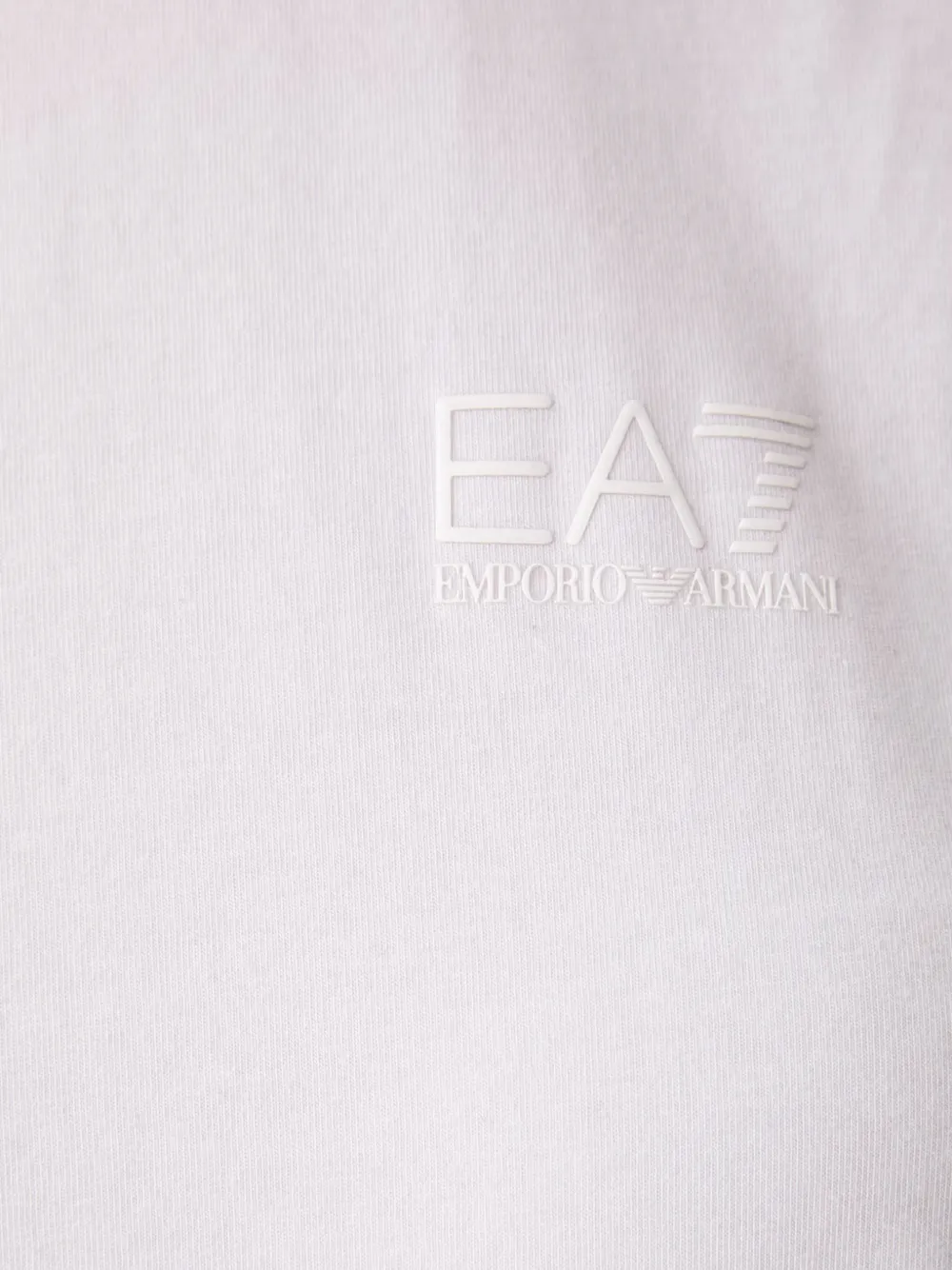 Ea7 Emporio Armani T-shirt met logoprint Wit