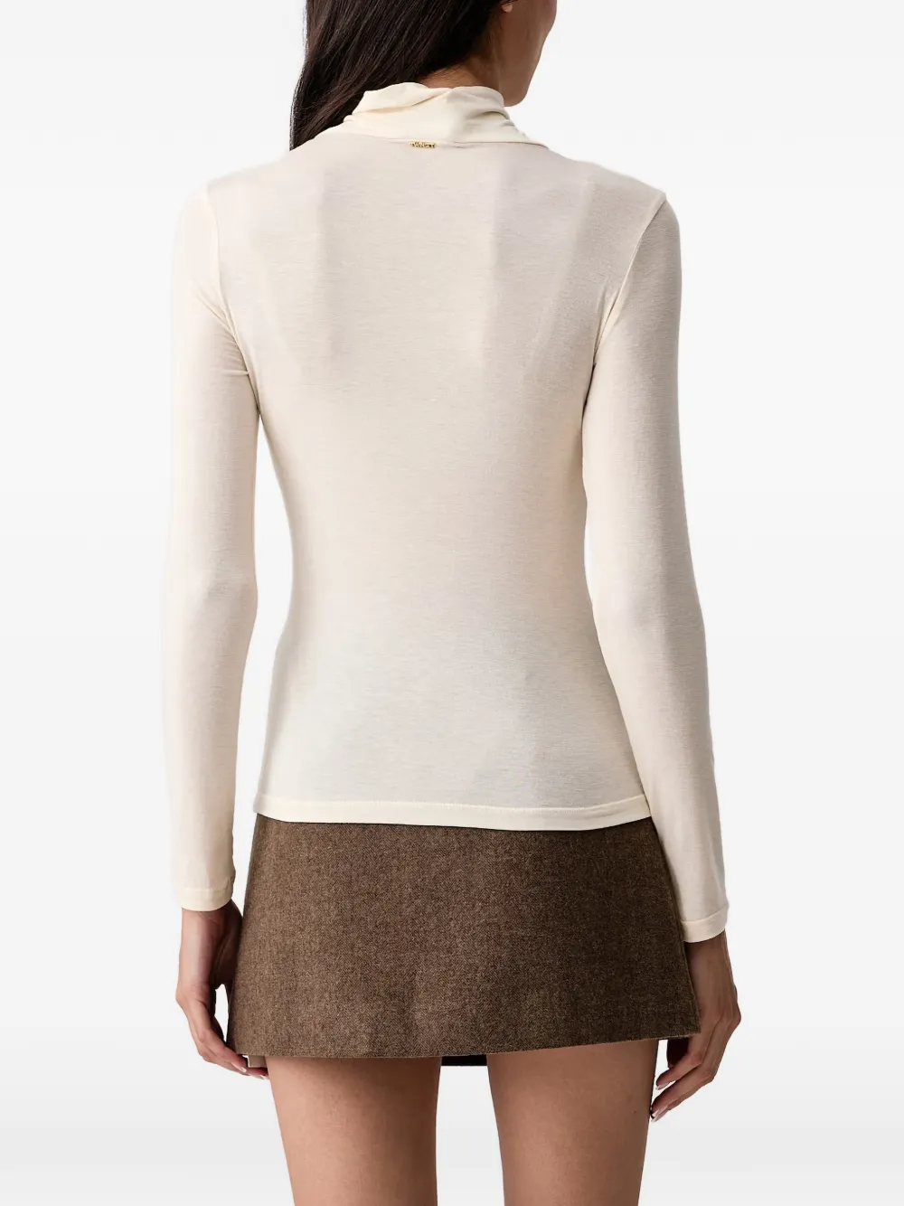 TWINSET T-shirt met ruches Wit