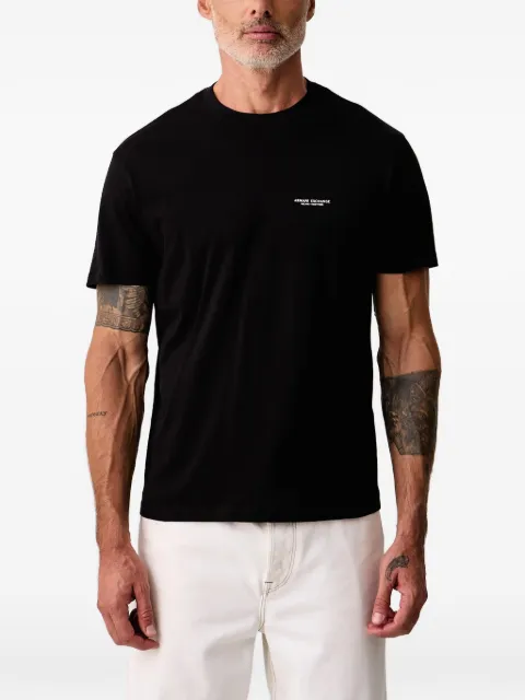 Armani Exchange logo印花T恤