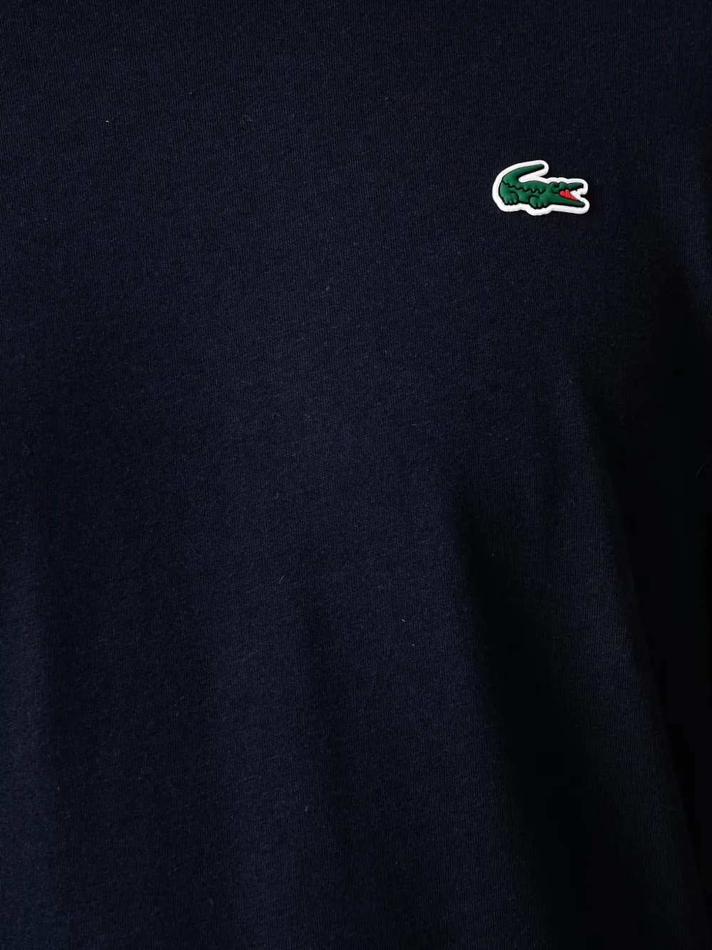 Lacoste Ultra Dry printed sport T-shirt Blauw