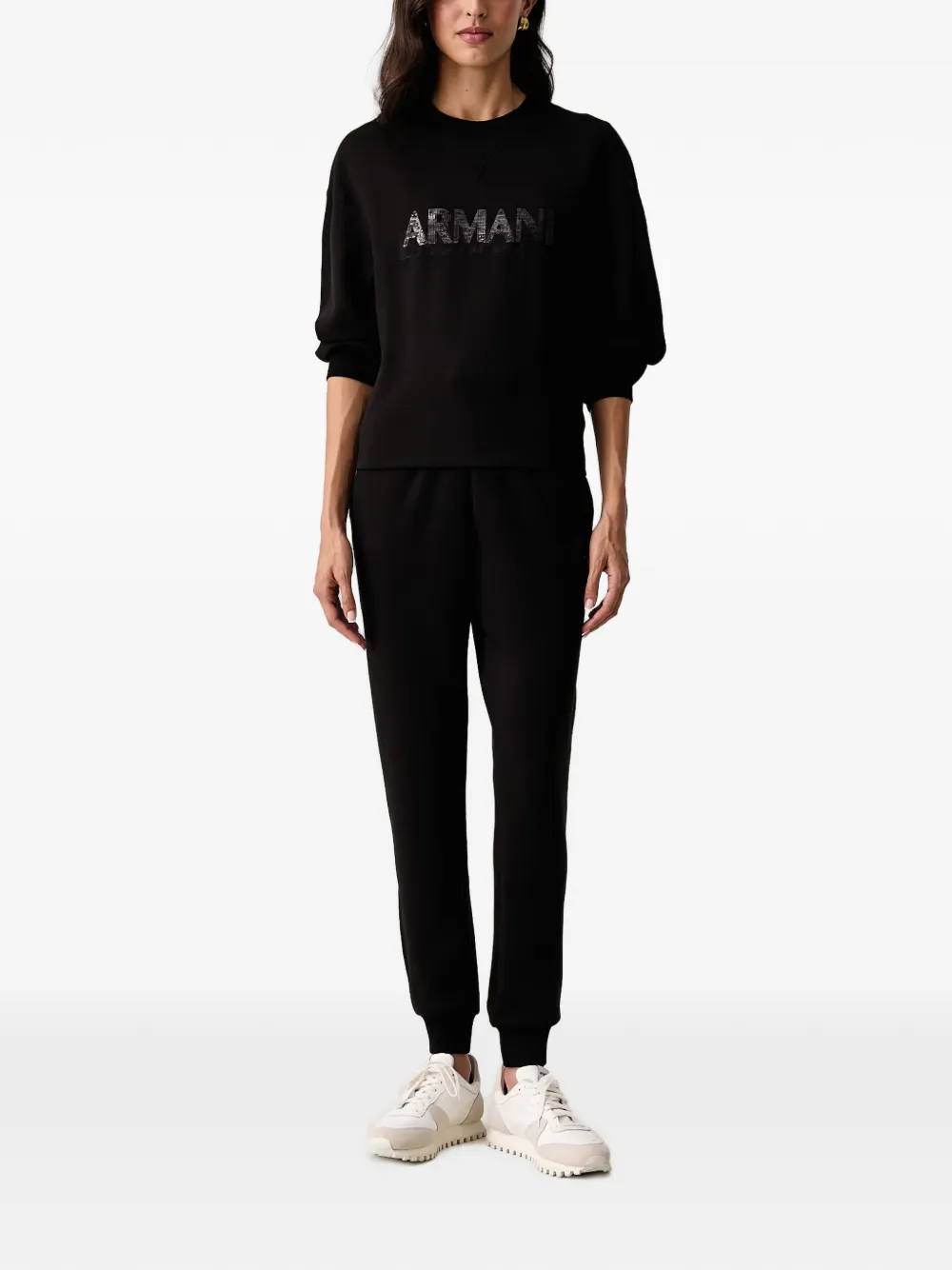 Armani Exchange Sweater met lange mouwen Zwart