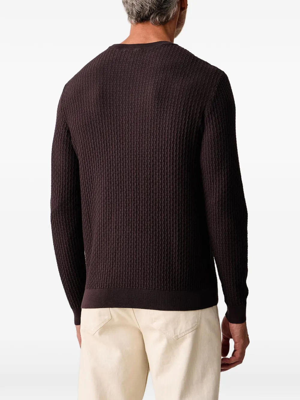 Armani Exchange Trui met lange mouwen Bruin